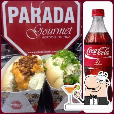 Desfrute de uma drinque com sua refeição