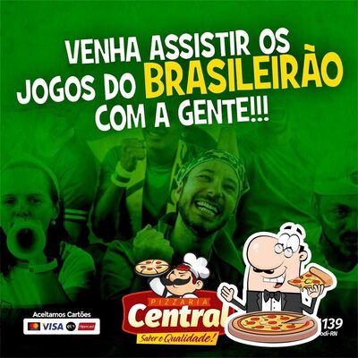 Peça pizza no Pizzaria Central