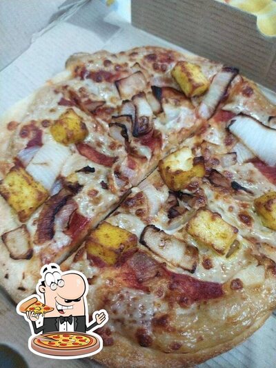 At Domino's Pizza Sector 22, Gurgaon, you can get pizza