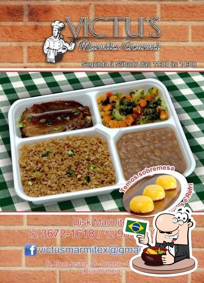 Platos en Victu's marmitex