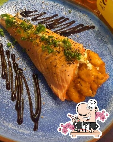 Comida em Tsuki Sushi