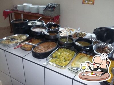 Comida em Restaurante Duas Garcas