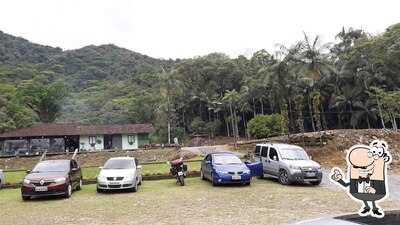Você pode espairecer no na área externa do Parque Recanto Diamante