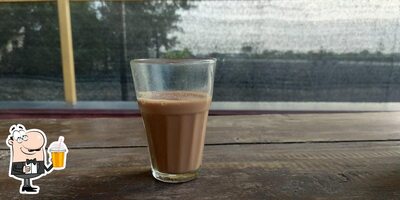 You can enjoy a drink from the menu