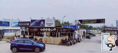 Highway cafe photo