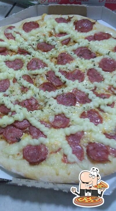 Escolha pizza no Rei da pizza