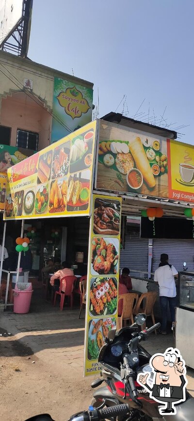 The interior of Syed Ali Cafe