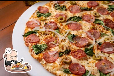 Peça diversos variedades de pizza