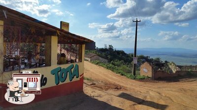 O exterior do Bar e Restaurante do Tota