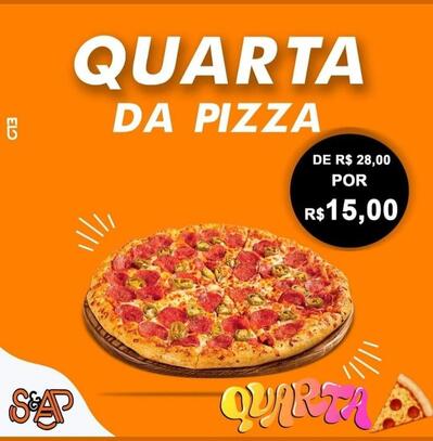 Leia as informações sobre o Sabor&Arte Pizzas
