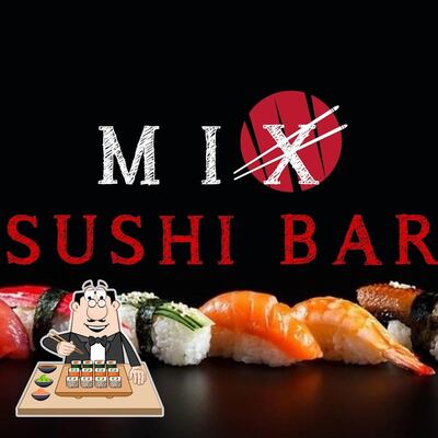 Rolos de sushi são disponibilizados no Mix sushi