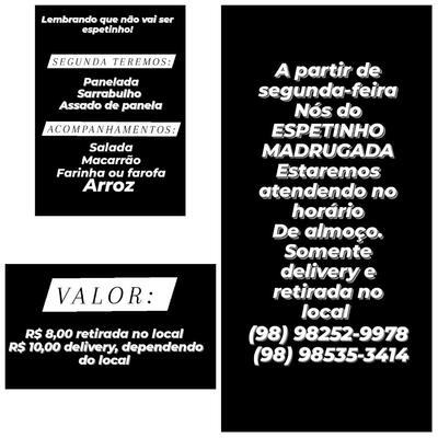 Leia as informações sobre o Restaurante tempero da Geilza