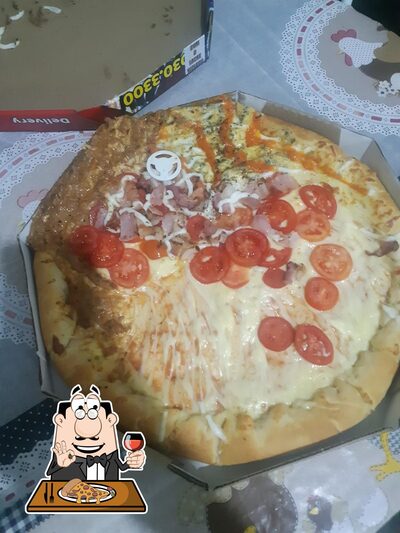 Peça diversos variedades de pizza