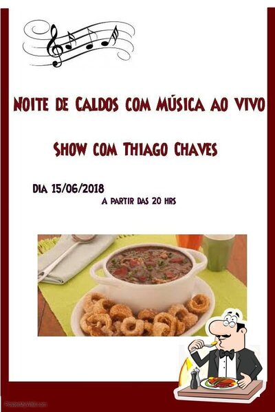 Comida em Pizz Bar