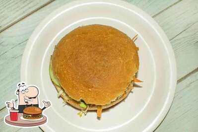 Get a burger at Illu Fast Food