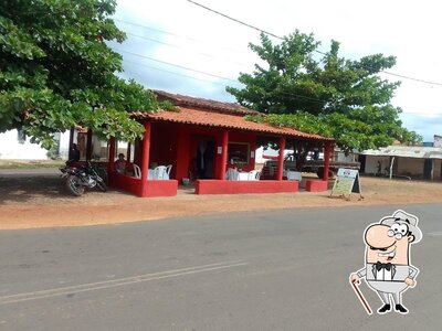 Desfrute da vista da área externa do Lanchonete e Restaurante Mix