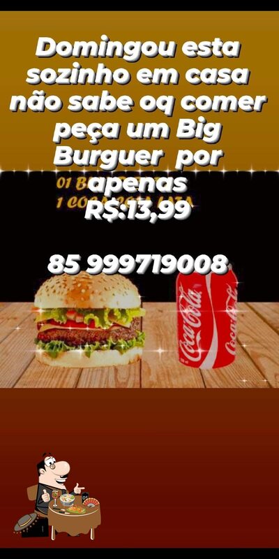 Comida em Big Burguer