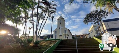 Desfrute da vista da área externa do Padaria Santana