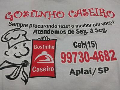 O logotipo do Gostinho Caseiro - Restaurante