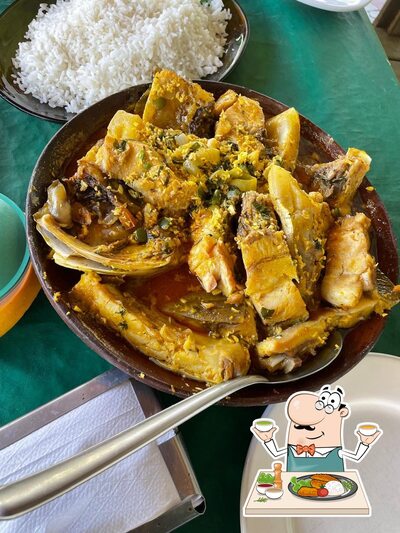 Comida em Pesque Pague