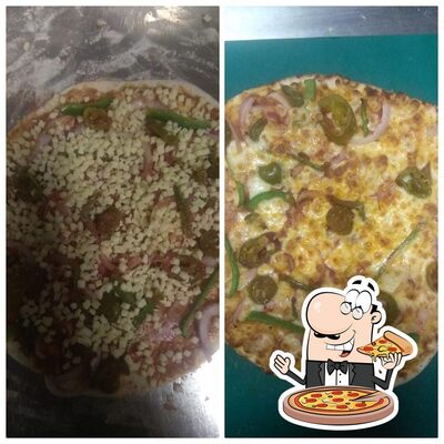 Pick pizza at Bon Pizza