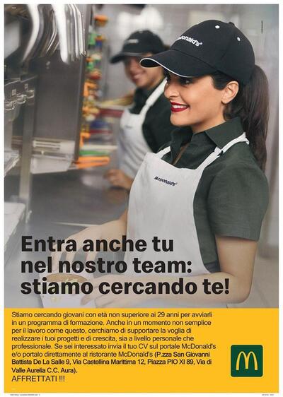 Leggi le informazioni su McDonald's - Roma Palaia
