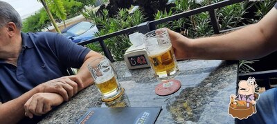 Barbosa Ribs Sinop serve uma opção de cervejas