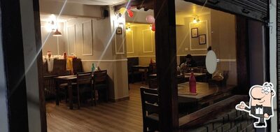 Take a seat at one of the tables at ZAS