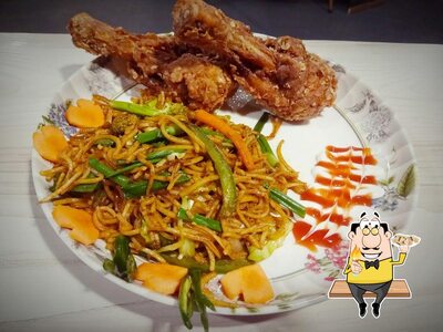 The guests of Munchies coffee Shoppe can taste different seafood meals