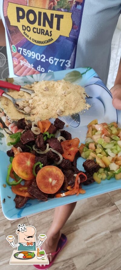 Comida em Bar e Churrascaria Point do Curas