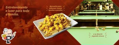 Peça batatas fritas no Palacio Da Sinuca