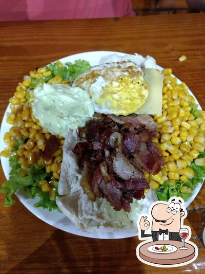 Platos en Bob Lanches