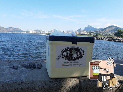 Desfrute da vista do exterior Açai da Nata