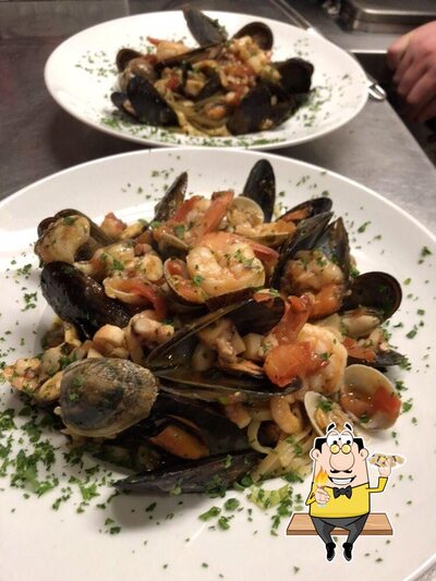 Gli ospiti di Weisses Roessl possono provare vari piatti di mare