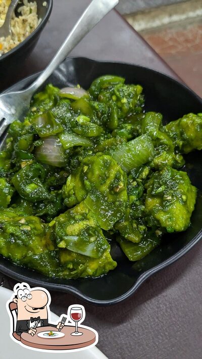 Food at Indian Cafe Restaurant