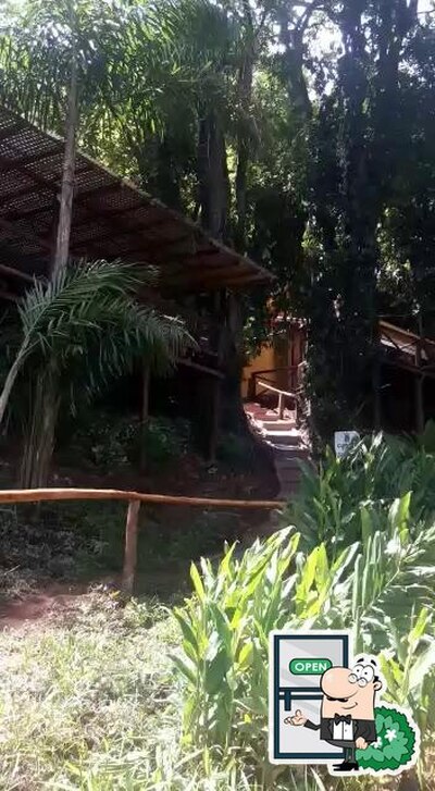Veja imagens do exterior do Recanto da cascata