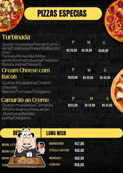 Consiga diversos variedades de pizza