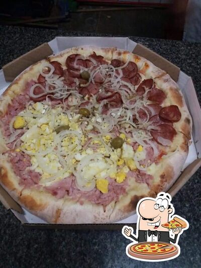 No Del Pizza, você pode conseguir pizza