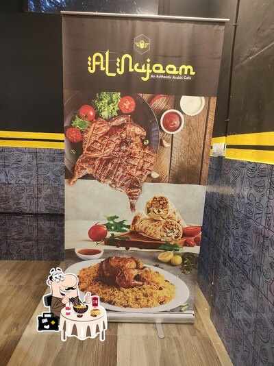 Meals at Al-Nujoom Cafe