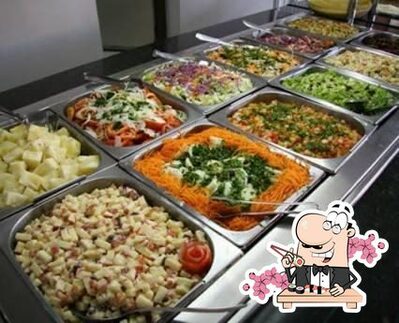 Comida em Restaurante Bom Gosto