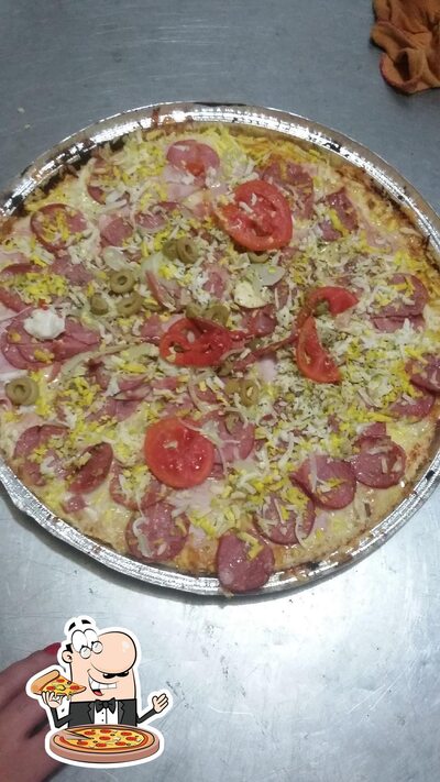 Peça pizza no Crocodilu's Pizzaria