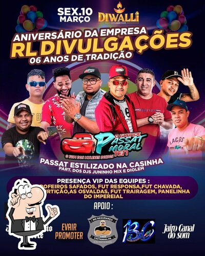 O interior do DIWALLI EXCLUSIVE CLUB