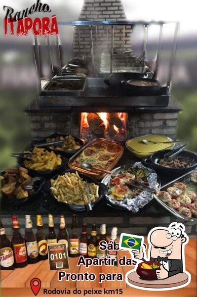 Comida em Rancho Itaporã - Pousada