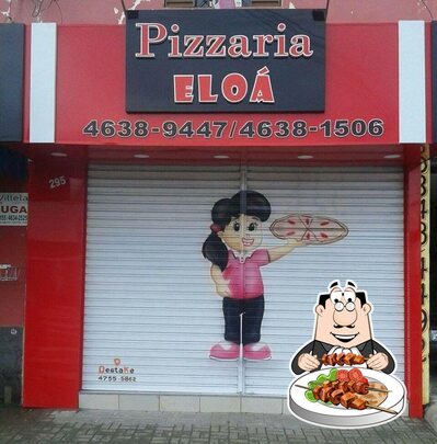 Comida em Pizzaria Eloá Poá SP
