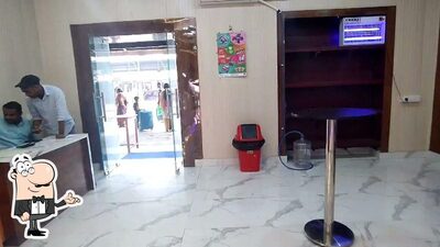 The interior of IRCTC Food Track