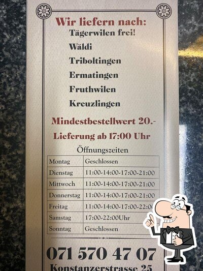 Kiosk Mahlzeit foto