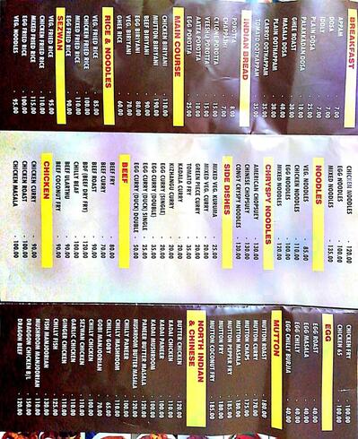 Here’s the advertisement of Mannat Restaurant