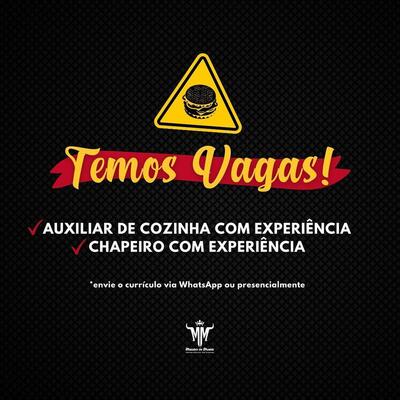 A publicidade apresenta informações sobre o Master In Meats