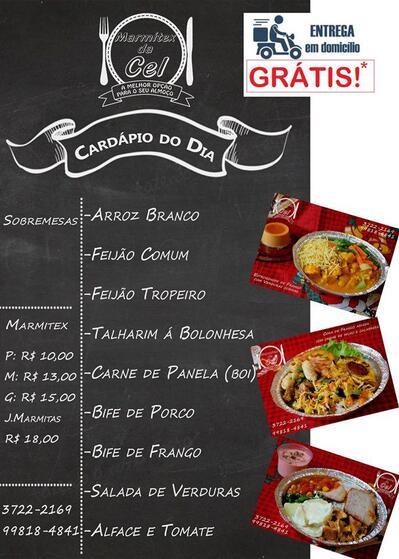 O logotipo do Cantina da Cel