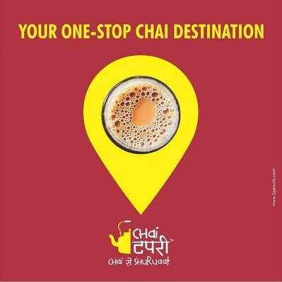 Here’s the advertisement of Chai Tapri